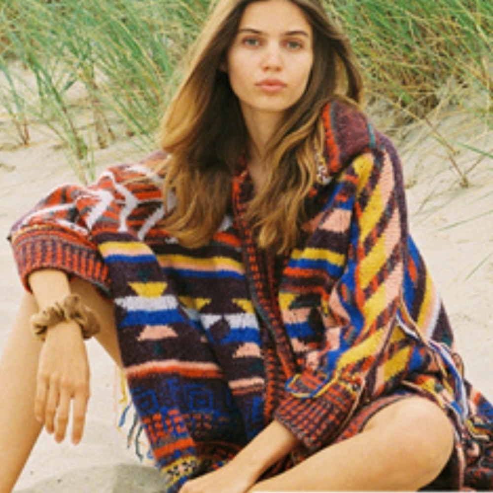 Free People Follow the Arrow Poncho